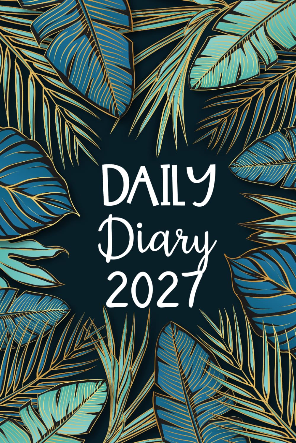 2027 Daily Diary: Fully Line And Dated Journal, One Page A Day
