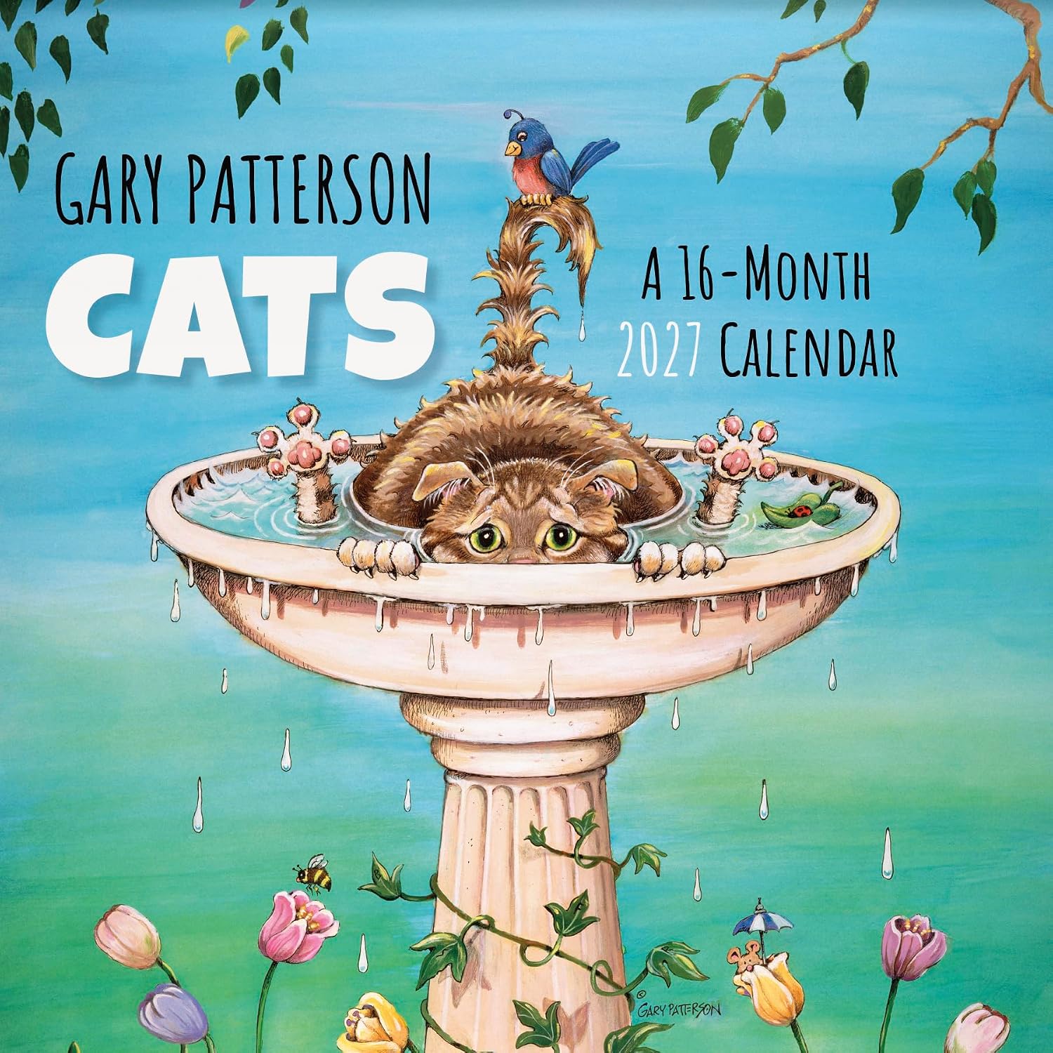 2027 Gary Patterson – Cats Mini Calendar