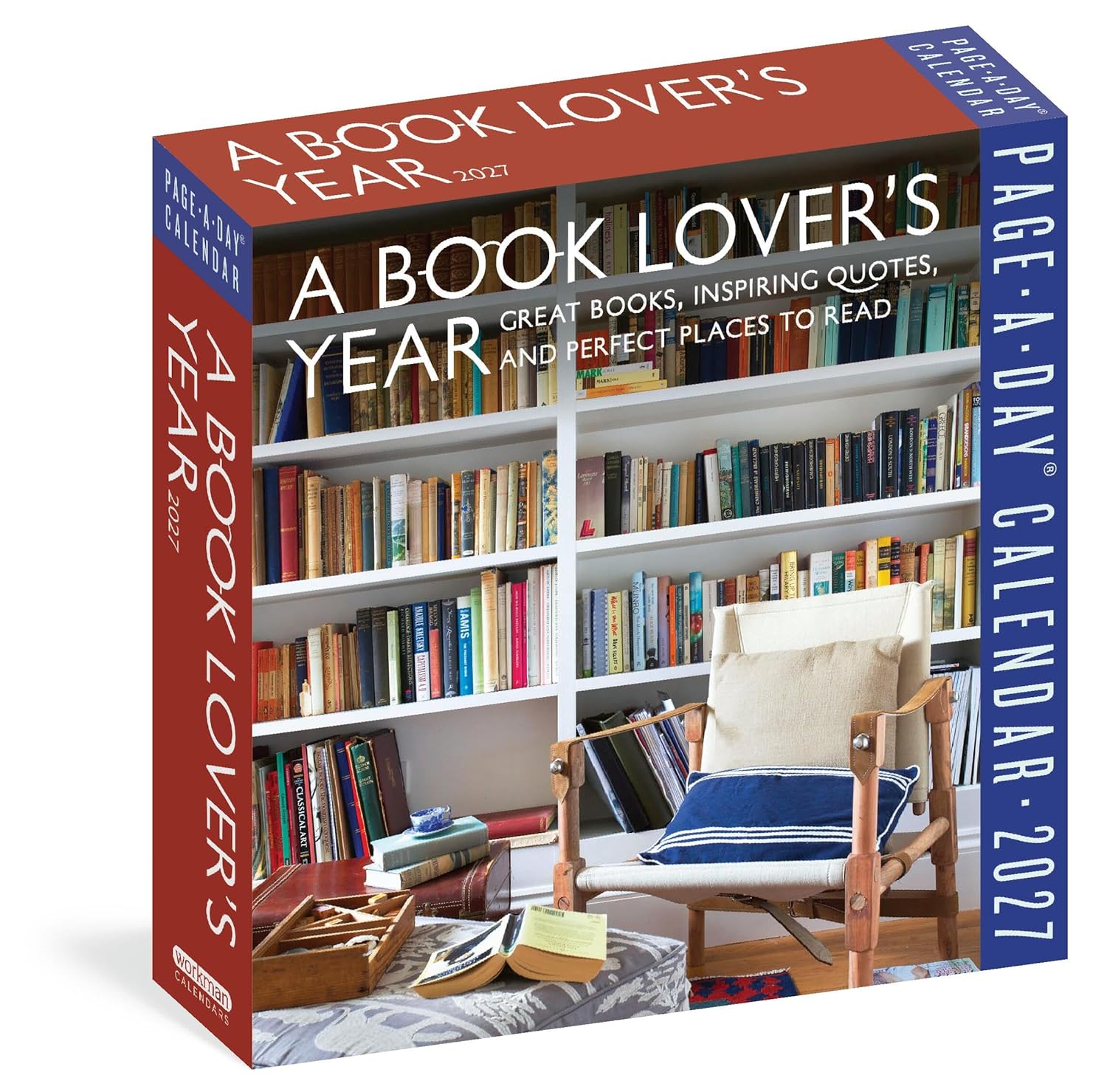 A Book Lover’s Year Page-A-Day® Calendar 2027: Great Books, Inspiring Quotes, and Perfect Places to Read
