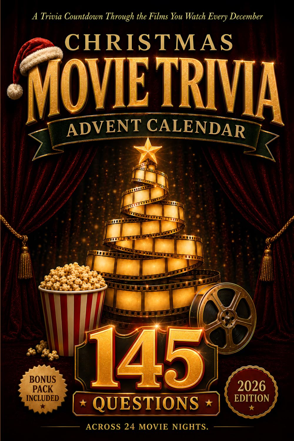Christmas Movie Trivia Advent Calendar: 24 Days of Quotes, Scenes, and Questions from the Films You Watch Every December (The Christmas Countdown Collection)