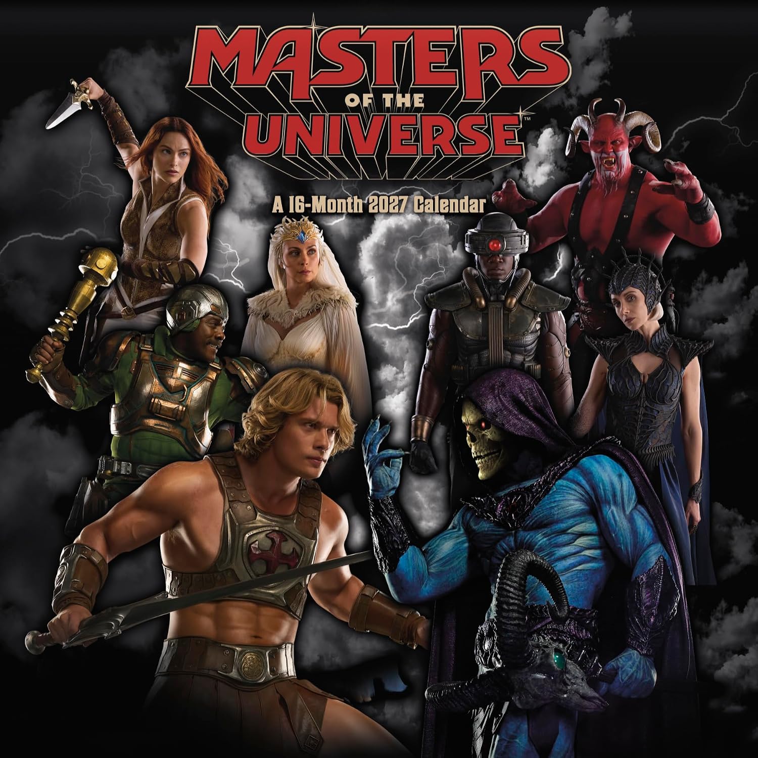 2027 Masters of the Universe Movie Wall Calendar