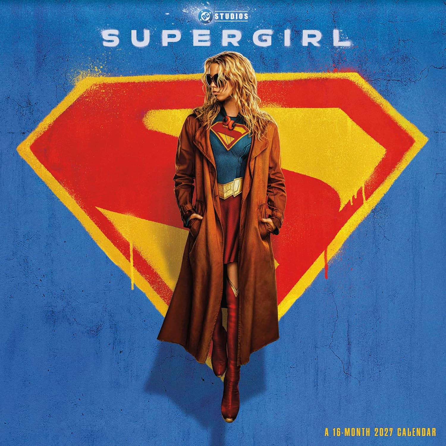 2027 Supergirl: Woman of Tomorrow Wall Calendar