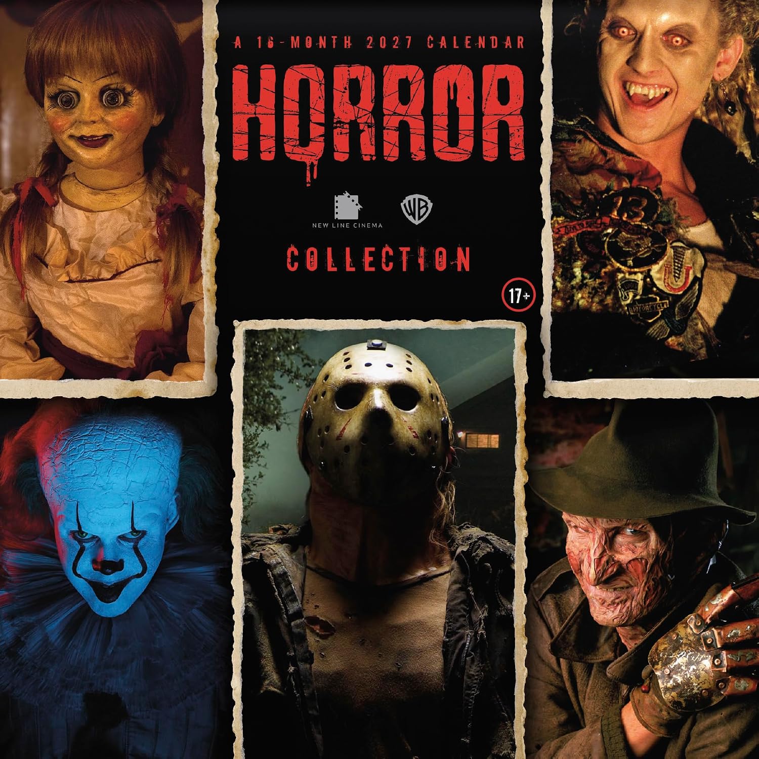 2027 Horror Collection Mini Calendar