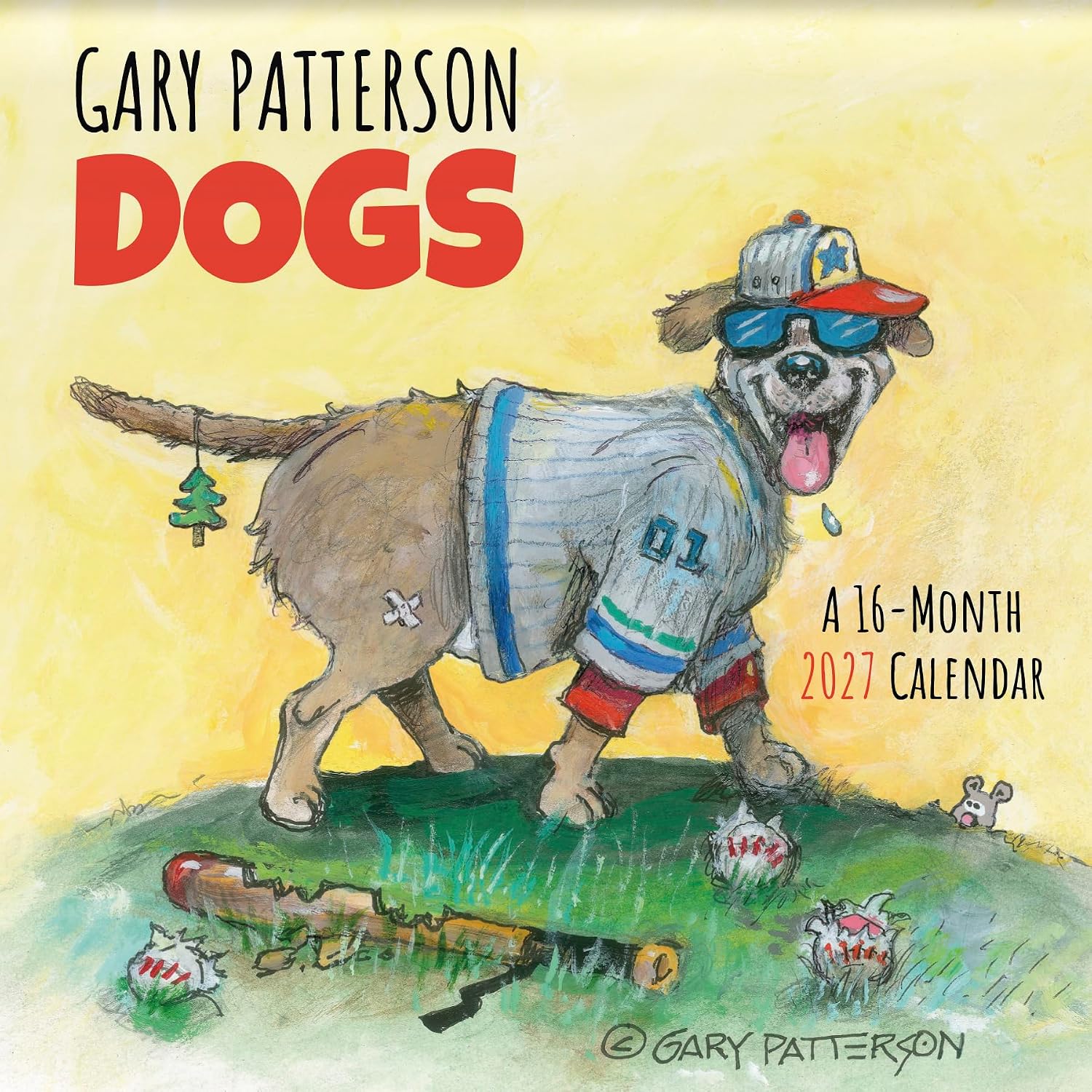 2027 Gary Patterson – Dogs Wall Calendar