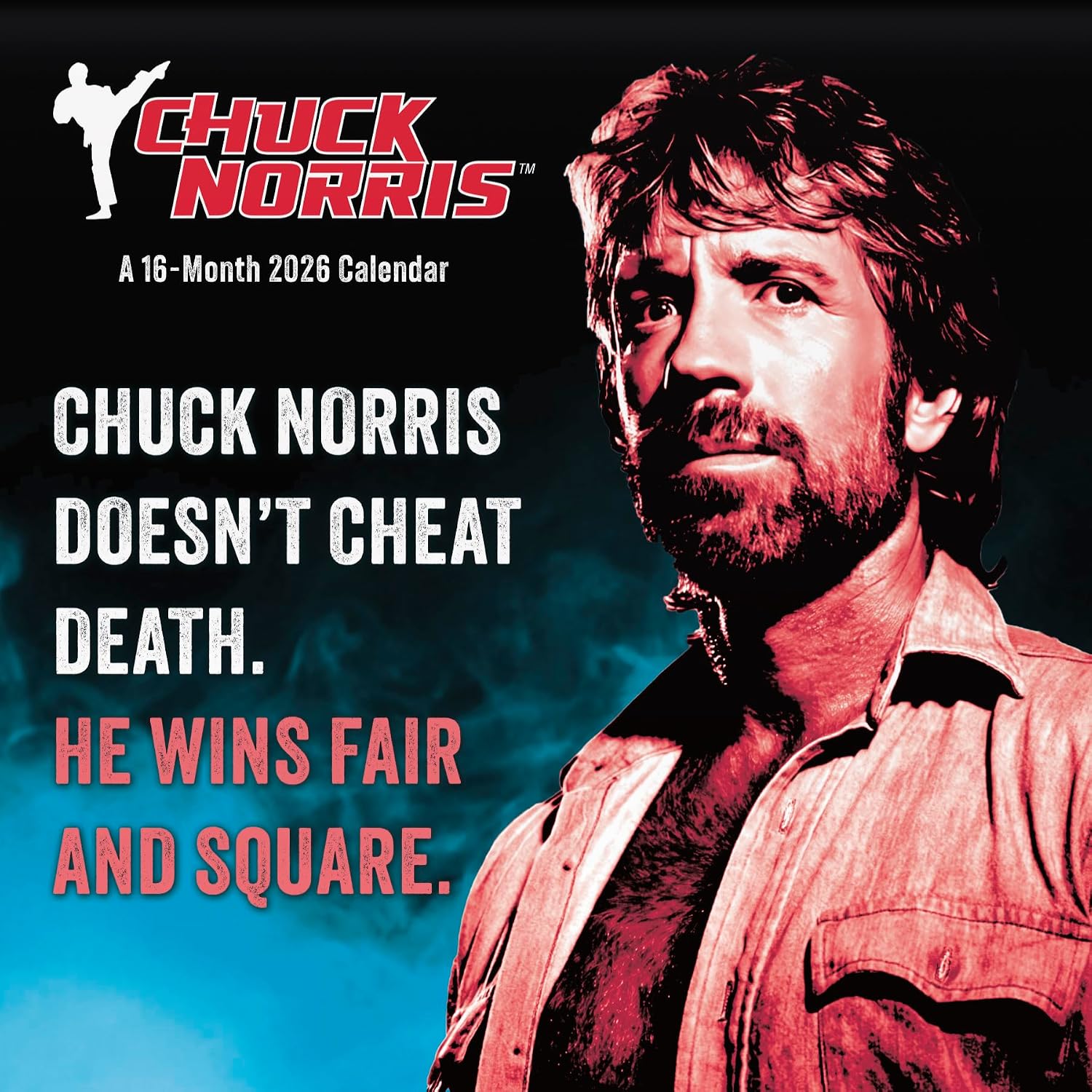 2026 Chuck Norris Wall Calendar