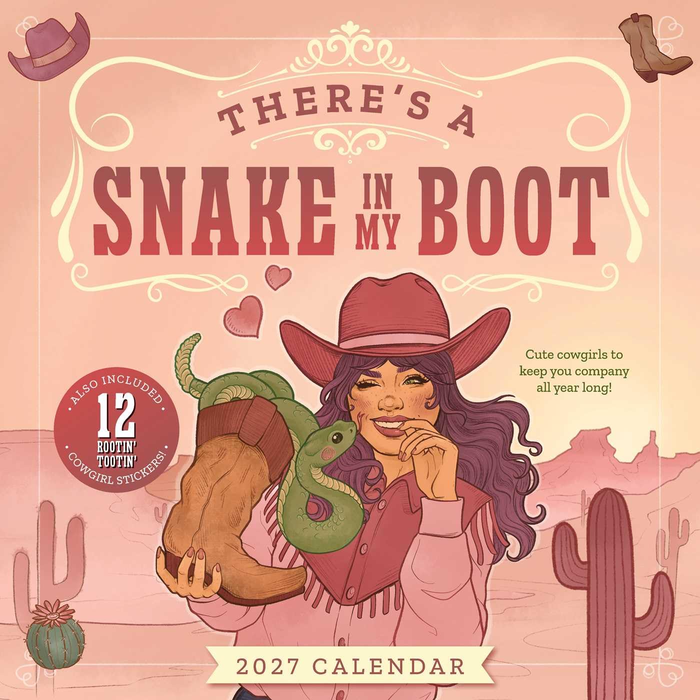 2027 There’s a Snake in My Boot Wall Calendar