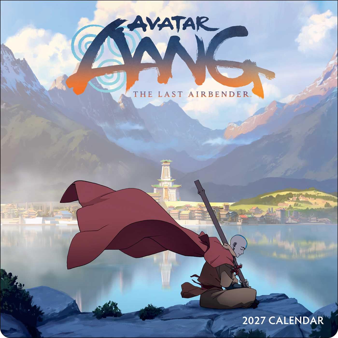 Avatar Aang: The Last Airbender 2027 Wall Calendar