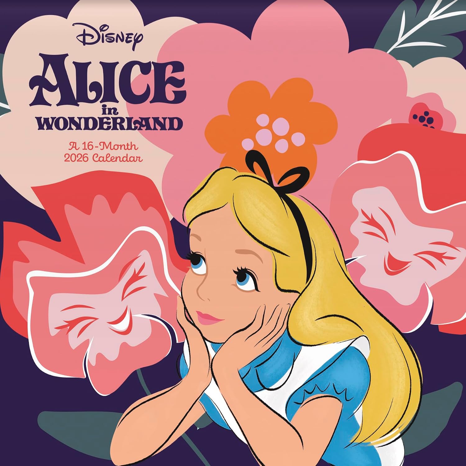 2026 Alice in Wonderland Wall Calendar