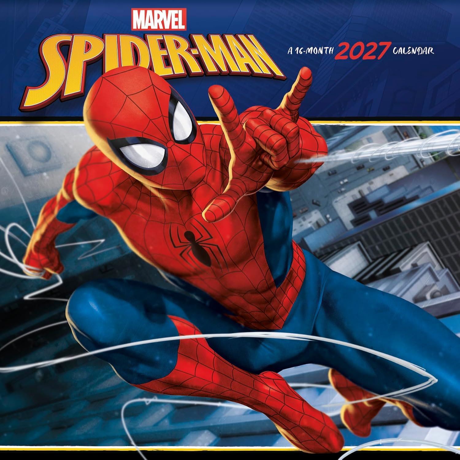 2027 Spider-Man Wall Calendar