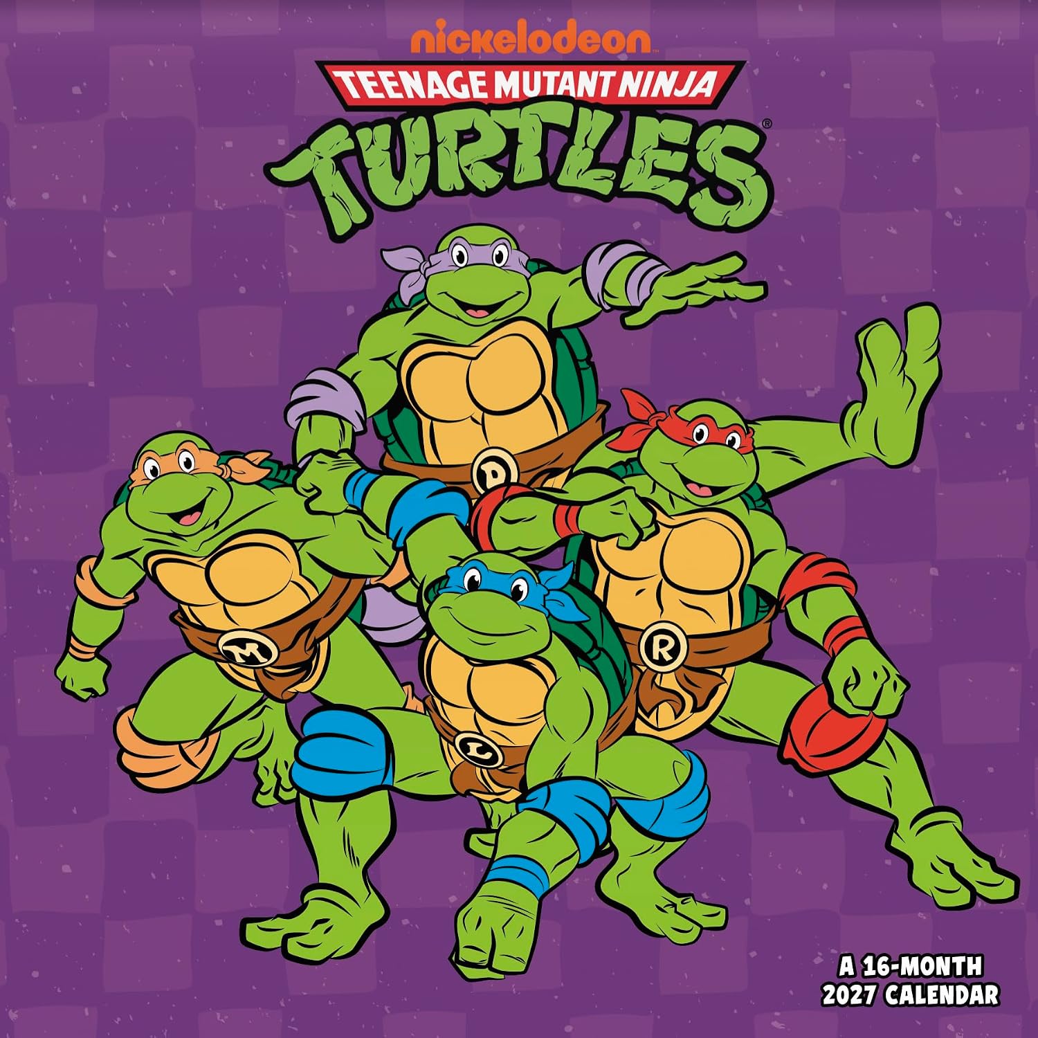2027 Teenage Mutant Ninja Turtles Wall Calendar