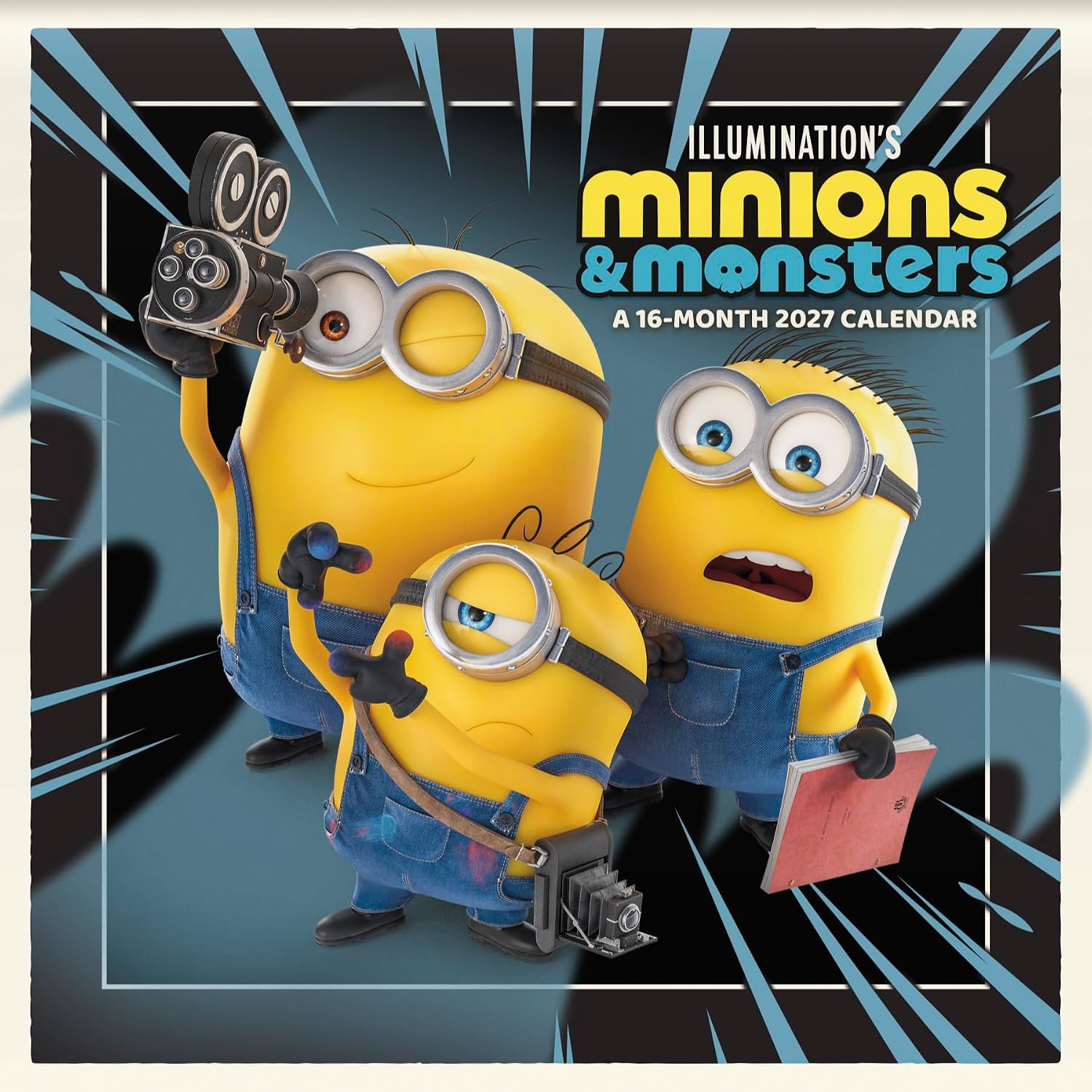 2027 Minions and Monsters Wall Calendar