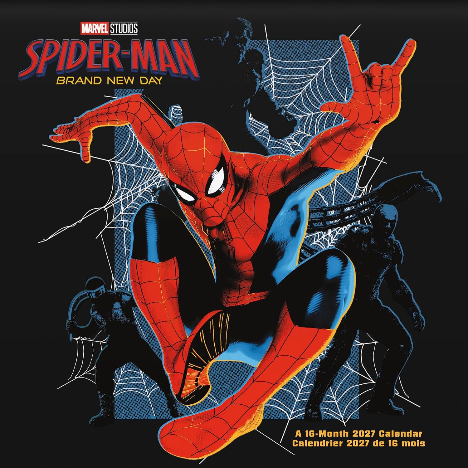 2027 Spider-Man Brand New Day (Bilingual French) Wall Calendar (English and French Edition)