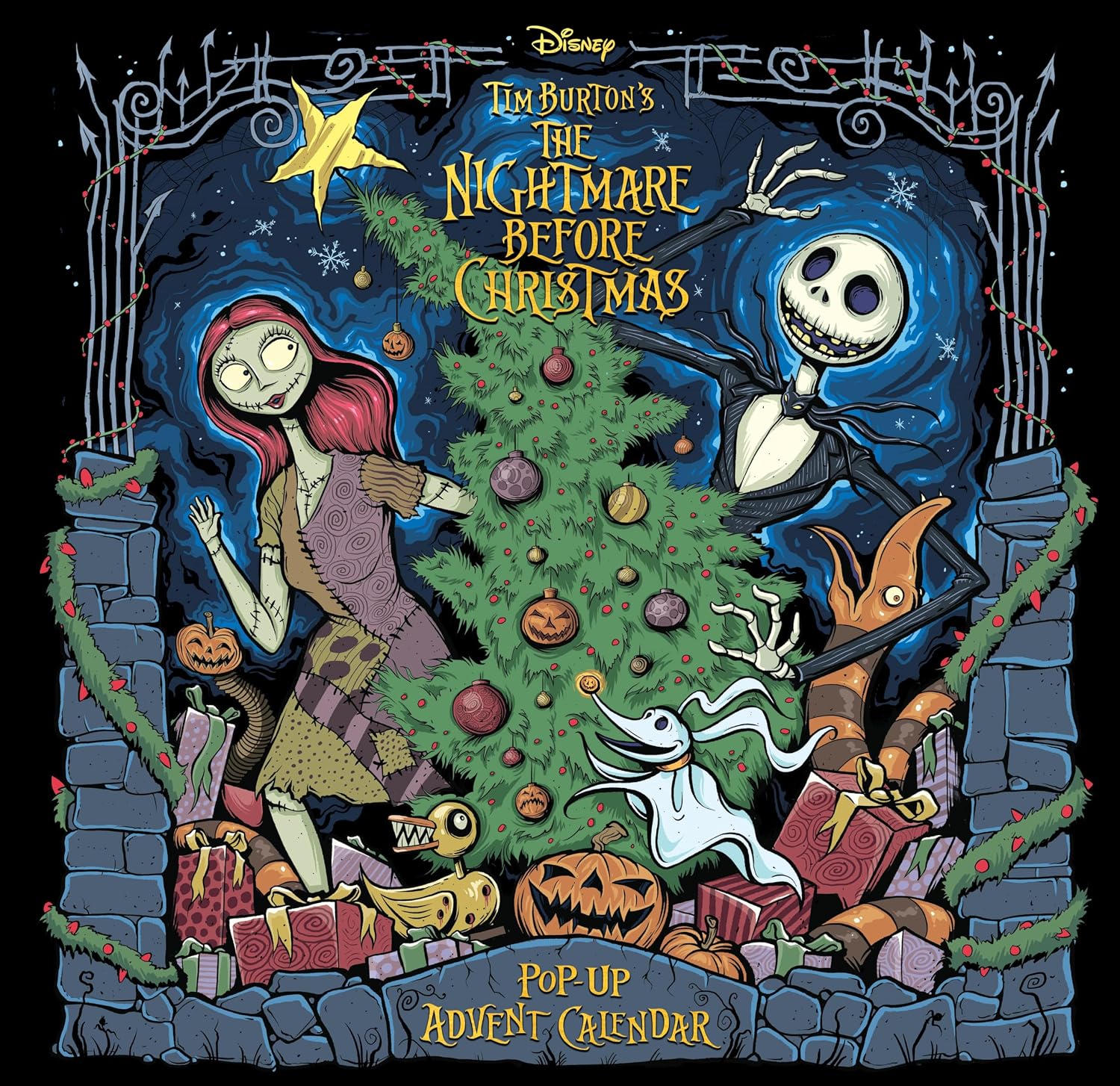The Nightmare Before Christmas: Advent Calendar and Pop-Up Book