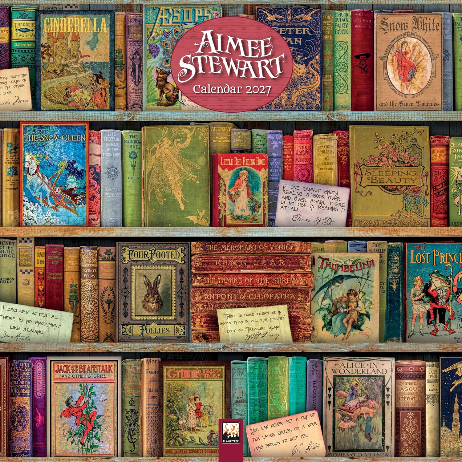 Aimee Stewart Wall Calendar 2027 (Art Calendar)